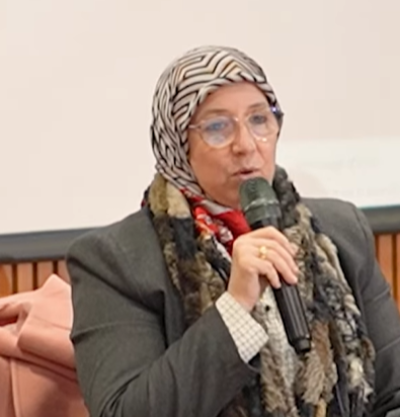 الأستاذة آسية الرقي